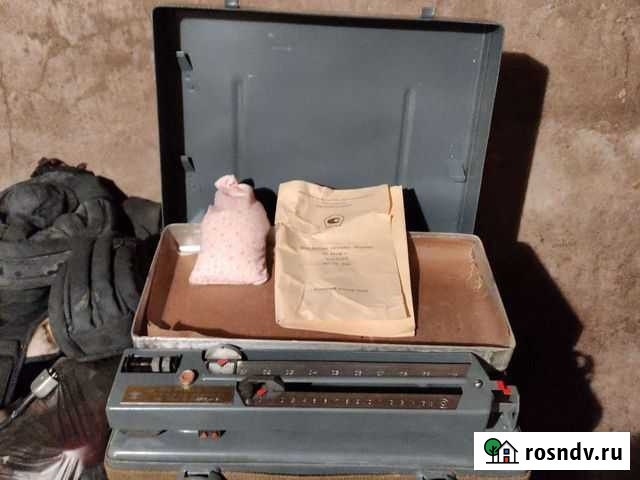 Весы полевые рычажные шкальные 1872 рп-15Ш 13 Ветлужский - изображение 1