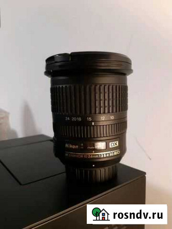 Объектив Nikon AF-S DX nikkor 10-24 mm f/3.5-4.5G Калининград - изображение 1