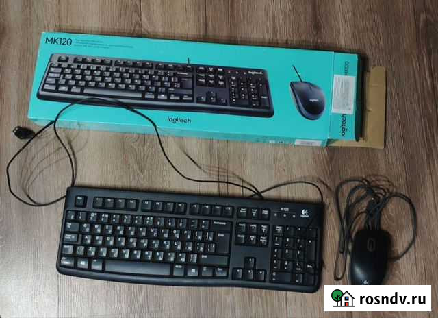 Клавиатура logitech mk120 Елец - изображение 1