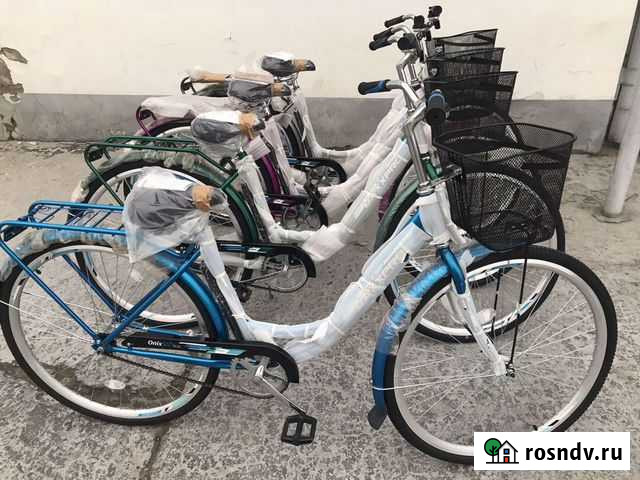 Велосипед городской с колесами 28 дюймов и корзинк Белгород - изображение 1