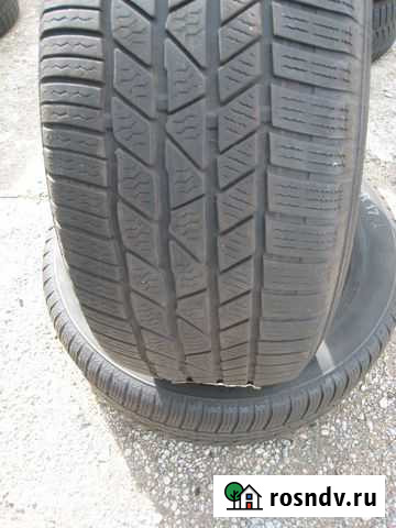 Шины 235 55 17 зимние бу continental TS830P пара Калининград - изображение 1