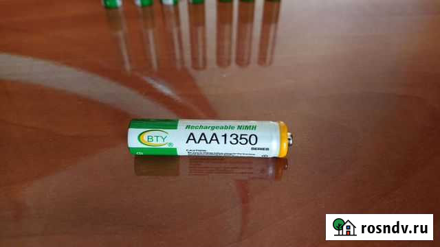 Аккумуляторные батарейки ааа 8 шт Иркутск - изображение 1