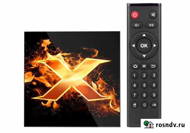 Тв-бокс Smart TV Vontar X1 4G/32Gb новый Курск - изображение 1