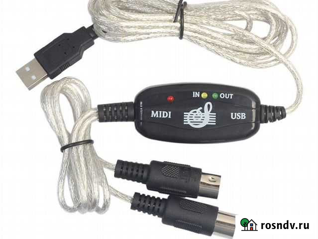 Midi - USB конвертор 2м Омск - изображение 1