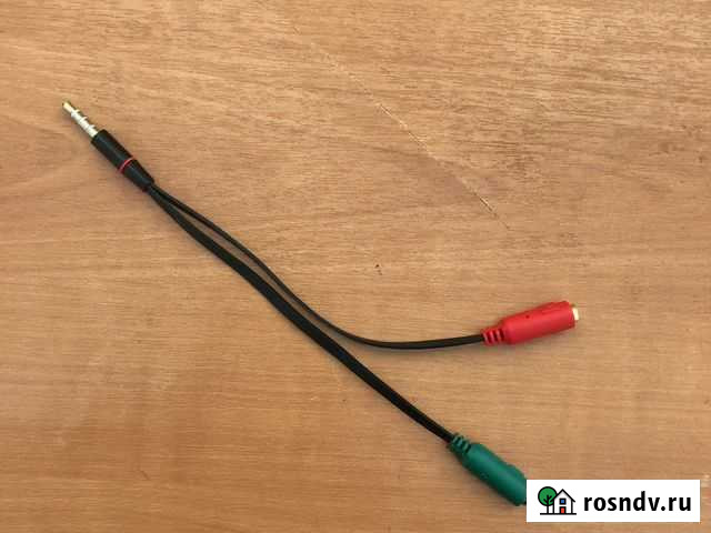 Переходник- разветвитель jack 3,5 Владимир - изображение 1