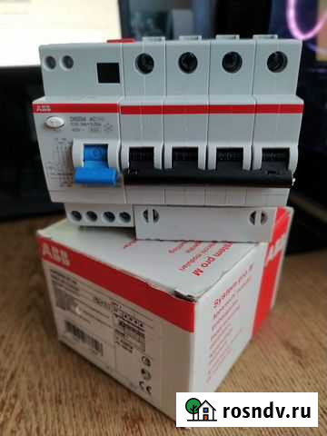 Автомат Дифференциальный ABB DS204 AC-C16/0,03 нов Рязань - изображение 1