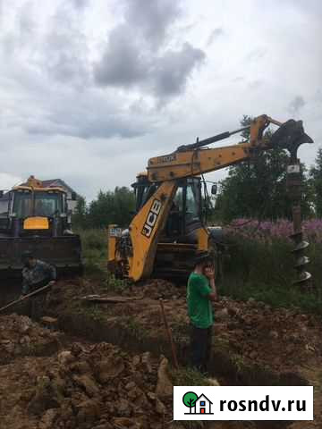 Аренда эксковатора погрузчика JCB Руза - изображение 1