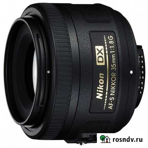 Объектив nikon 35mm 1.8 g Дзержинск - изображение 1