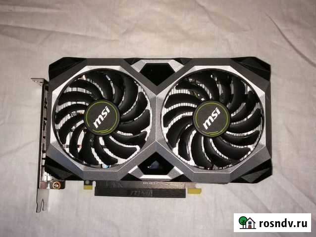 Видеокарта MSI GTX 1660 super ventus XS OC RU Санкт-Петербург - изображение 1