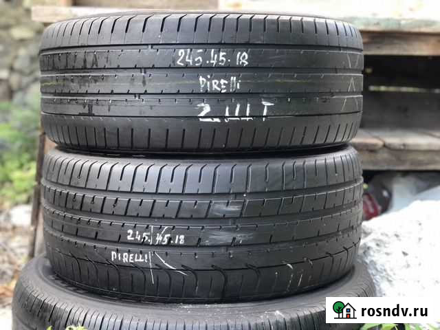 Pirelli 245.45.18 пара Махачкала - изображение 1