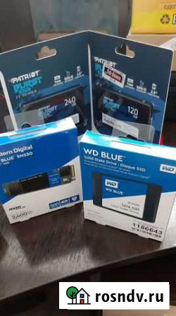 Ssd диски SATA на 120, 240, 480, 500GB и m2 на 500 Алексеевка - изображение 1