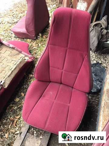Красный (малиновый) салон ваз 2107 Стерлитамак - изображение 1