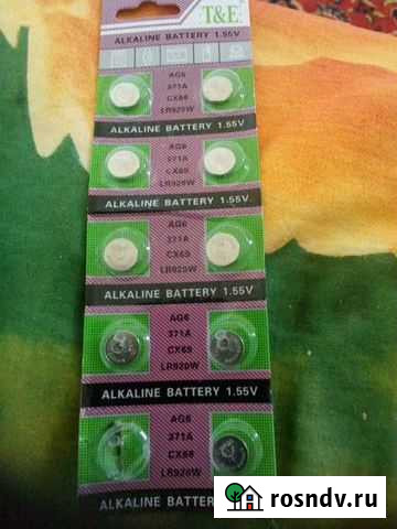 Батарейки LR 920W,CX69,371A,AG6 Новосибирск - изображение 1