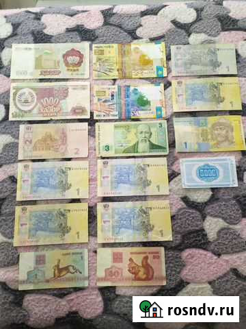 Банкноты разных стран - микс Нижний Новгород - изображение 1