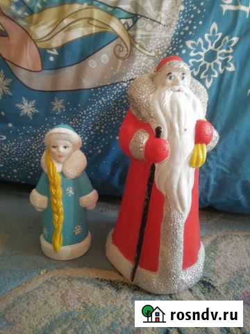 Дед мороз и снегурочка СССР Комсомольск-на-Амуре - изображение 1