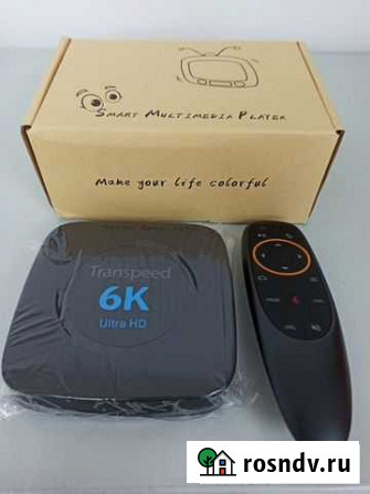 TV Smart приставка Transpeed, 4/32 Гб с аэромышью Владимир - изображение 1
