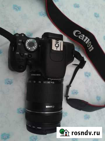 Фотоаппарат зеркальный Canon EOS 600D EF-S 18-55 I Красноярск - изображение 1