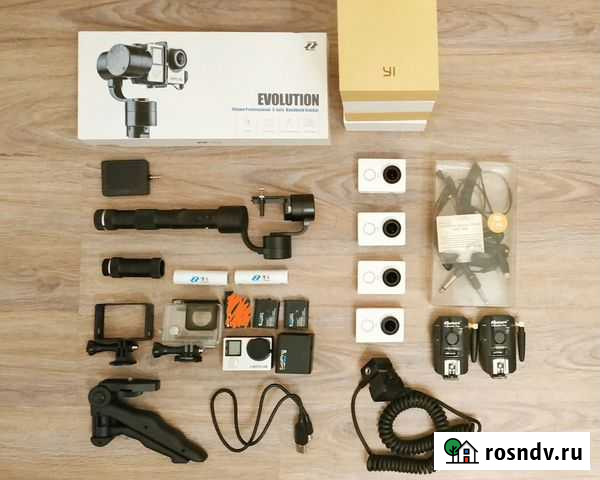 Go pro Hero 4 black + аксессуары Балашиха - изображение 1