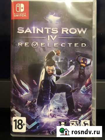 Saints row 4 nintendo switch Подольск - изображение 1