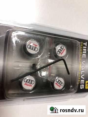 Audi колпачки на ниппель с секреткой Ауди Москва - изображение 1
