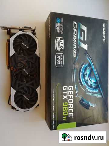 Видеокарта Gigabyte GeForce GTX 980 Ti G1 Gaming Биробиджан - изображение 1