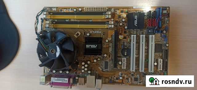 Материнская плата с процессором 775 два ядра Петропавловск-Камчатский - изображение 1