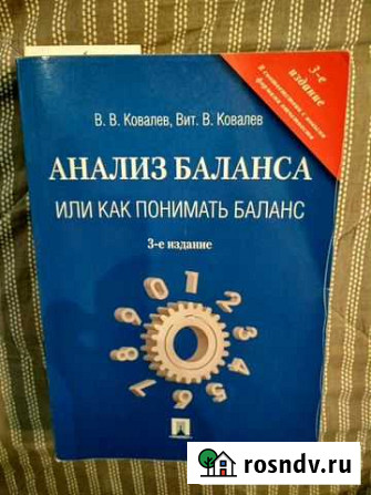 Книга Анализ баланса или как понимать баланс Мурино - изображение 1