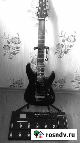 Продам электрогитару и процессор эффектов Иркутск - изображение 1