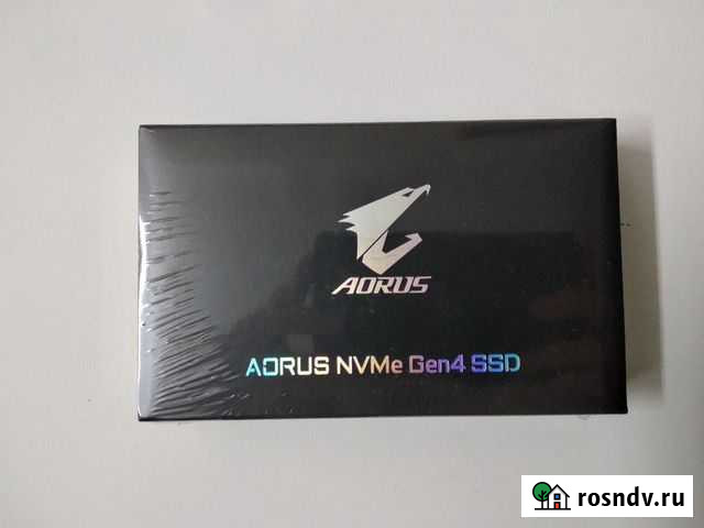 SSD M.2 1TB gigabyte aorus Gen4 5000/4400 Новый Астрахань - изображение 1