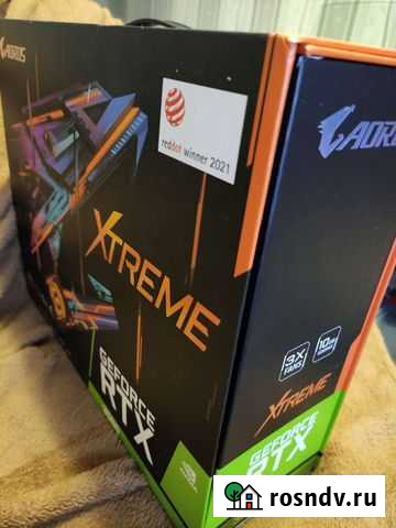 Видеокарта RTX 3080 gigabyte aorus xtreme Rev2 Абакан - изображение 1