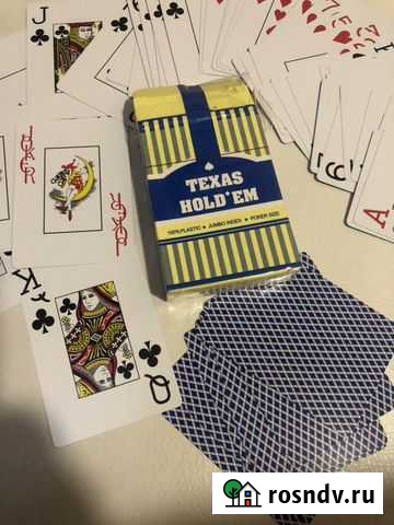 Карты пластик.Новые.54 карт в колоде Симферополь - изображение 1