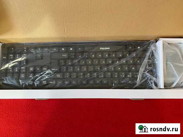 Клавиатура +мышь (проводные) Краснодар - изображение 1
