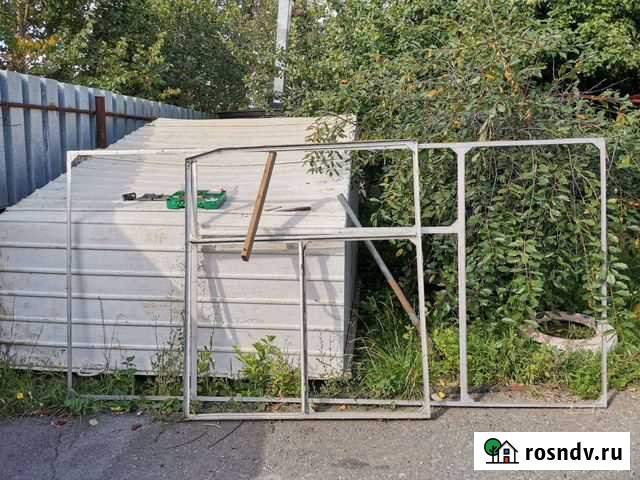 Балконная металлическая рама б/у Разумное - изображение 1