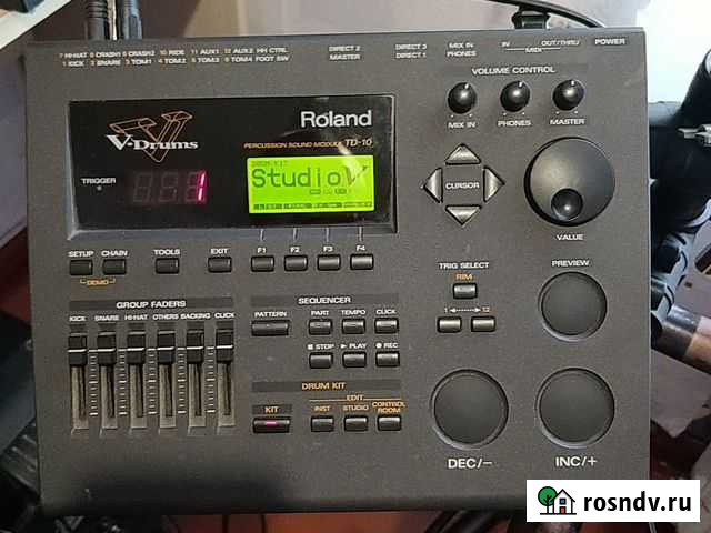 Ударная установка Roland TD-10 Коломна - изображение 1