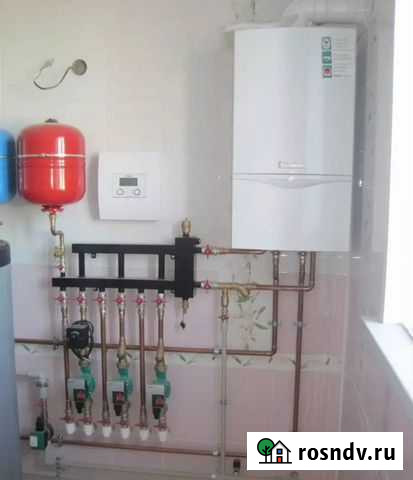 Монтаж отопление водоснабжение Ижевск - изображение 1