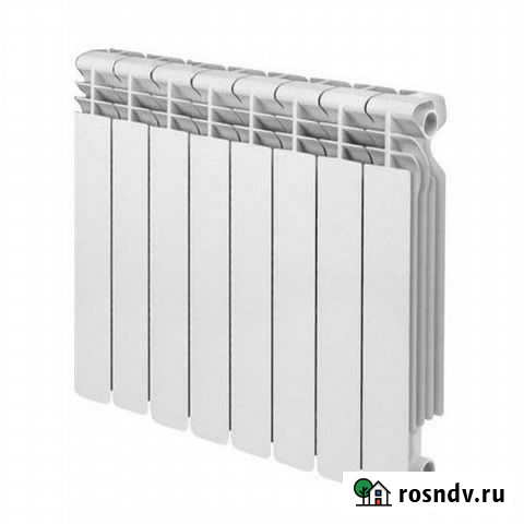 Радиатор алюминевый 500/80 Royal Thermo 8 секций Новомосковск - изображение 1