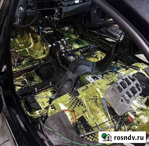 Установка шумоизоляции, автозвука, допсвет в авто Новокузнецк - изображение 1