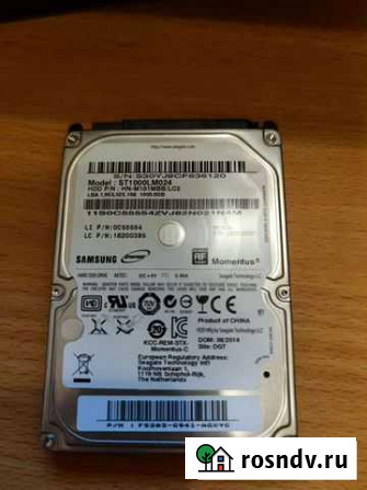 Жесткий диск samsung 1 tb Белгород - изображение 1