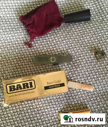 Продам мундштук для сопрано bari gold Сочи - изображение 1