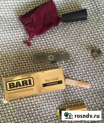Продам мундштук для сопрано bari gold Сочи - изображение 1