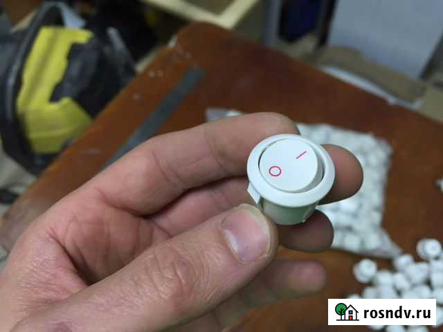 223 шт. Выключатель кс-8889 3А/6A (2c) 250В белый Казань - изображение 1