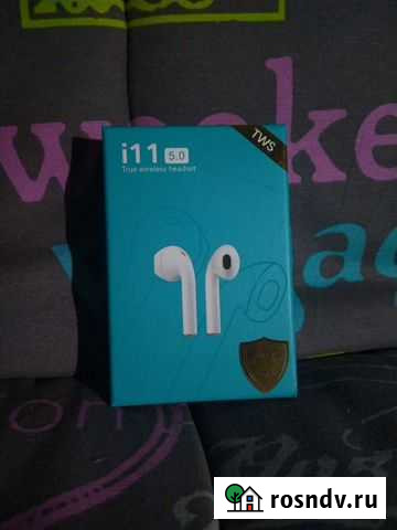 Беспроводные наушники Airpods tws белые Самара - изображение 1