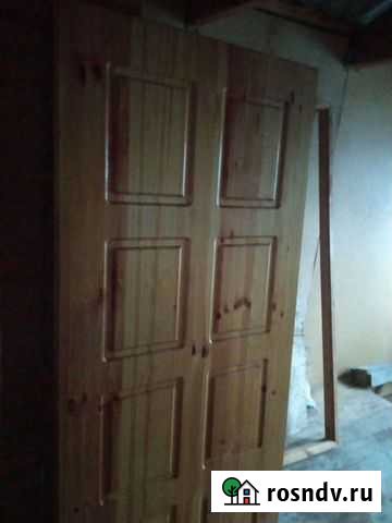 Дверь дерево новая Красноярск - изображение 1