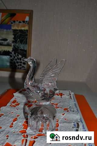 Стопка хрустальная СССР гусь Владимир - изображение 1