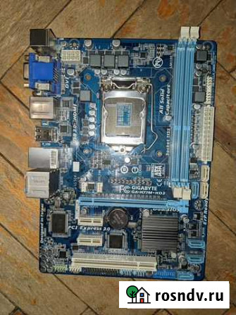 Gigabyte GA-H77M-HD3 LGA 1155 (Socket H2) Москва - изображение 1