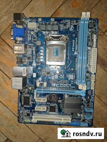 Gigabyte GA-H77M-HD3 LGA 1155 (Socket H2) Москва - изображение 1