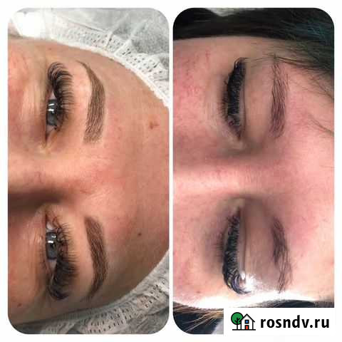 Перманентный макияж брови веки Смоленск - изображение 1