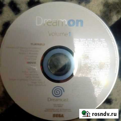 На SegaDC диск в формате GD-rom Оренбург - изображение 1