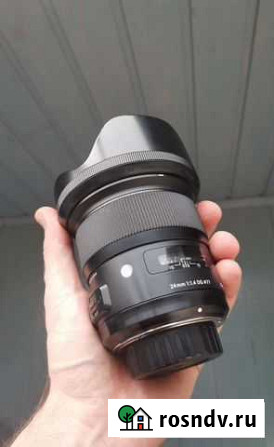 Объектив Sigma art 24 1.4 для nikon Курск - изображение 1