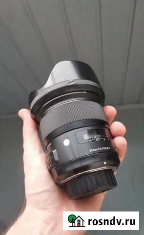 Объектив Sigma art 24 1.4 для nikon Курск - изображение 1